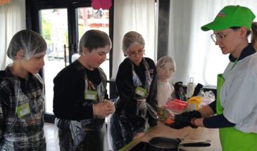 Юлия Большакова провела мастер‑класс по марокканской кухне для школьников