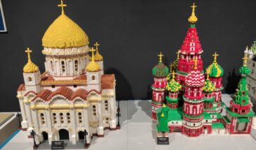 Ко Дню города в Москве представили уникальные экспонаты из LEGO